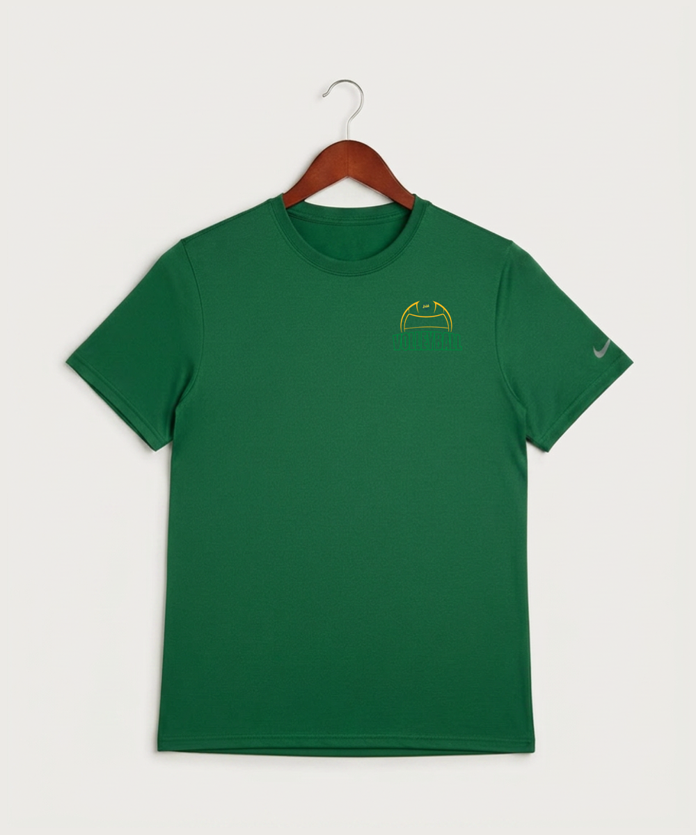 Rosemount High School Volleyball (Girls) - Gorge Green Nike Swoosh Sleeve rLegend Tee NKDX8730