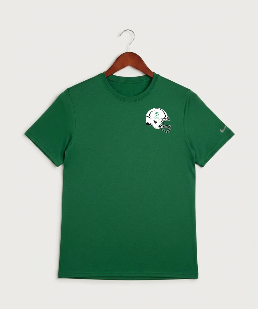 La Crescent-Hokah High School Football (Boys) - Gorge Green Nike Swoosh Sleeve rLegend Tee NKDX8730