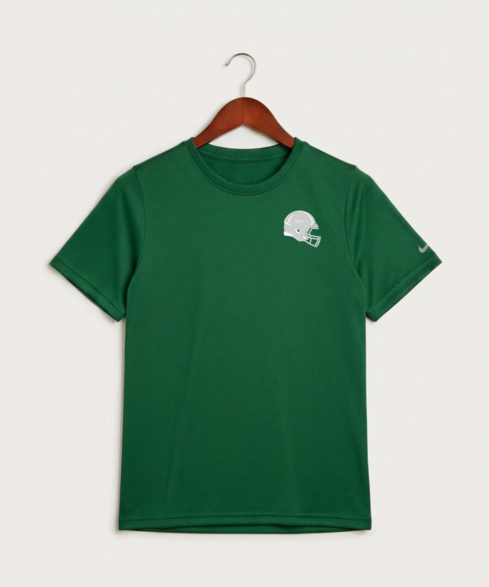 Holdingford High School Football (Boys) - Gorge Green Nike Youth Swoosh Sleeve rLegend Tee NKDX8787