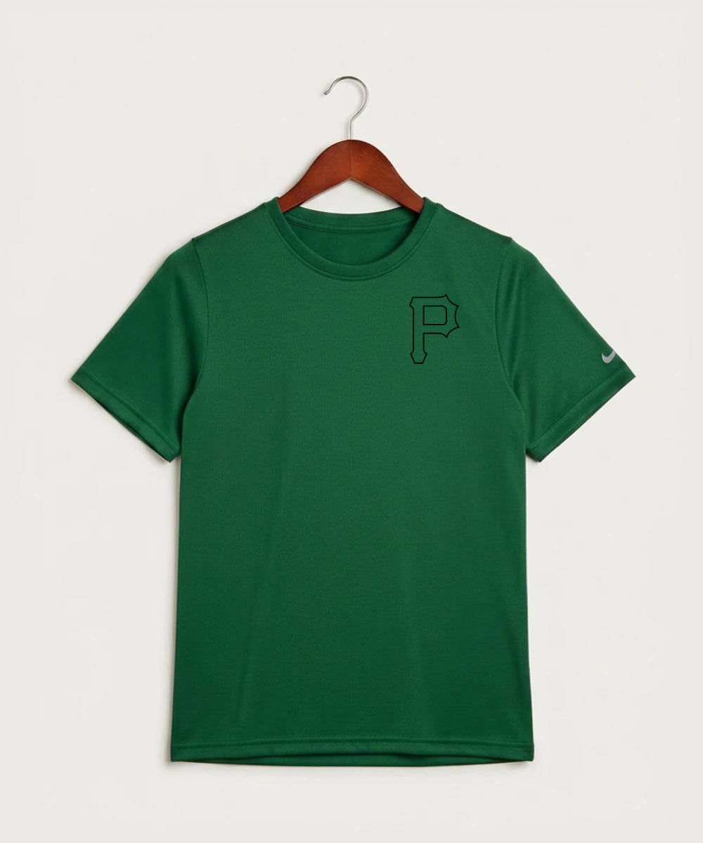 Pipestone Area High School Volleyball (Girls) - Gorge Green Nike Youth Swoosh Sleeve rLegend Tee NKDX8787