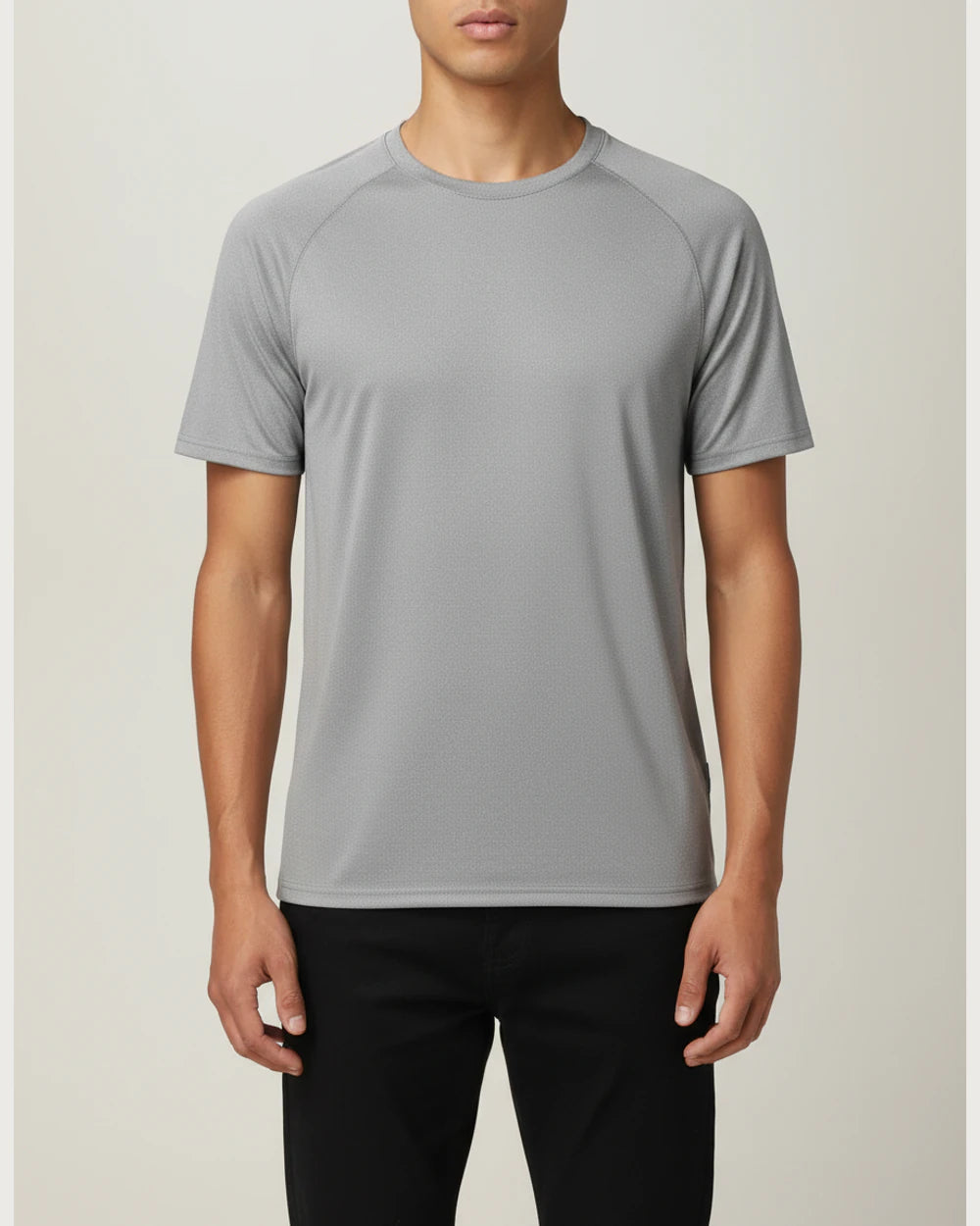 Ashwaubenon High School Football (Boys) - Gray Tee - Full Front (model)