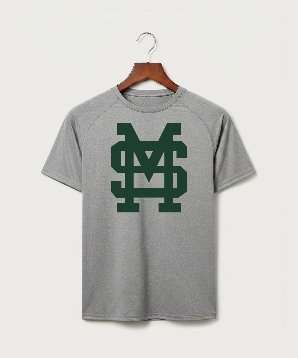 Sleepy Eye St. Mary's High School Athletics Coed - Gray Tee - Full Front