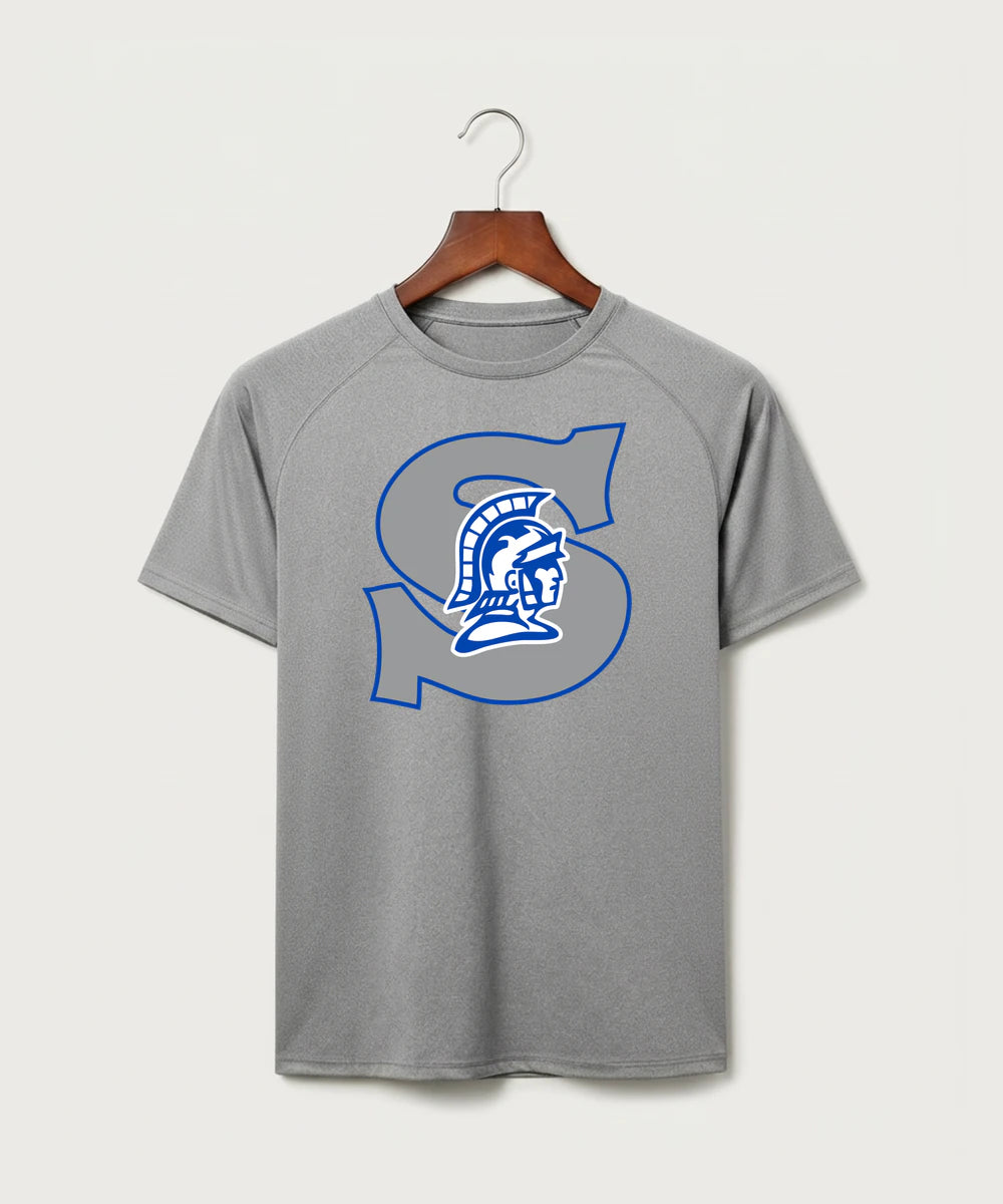 Green Bay Southwest High School Volleyball (Girls) - Gray Tee - Full Front