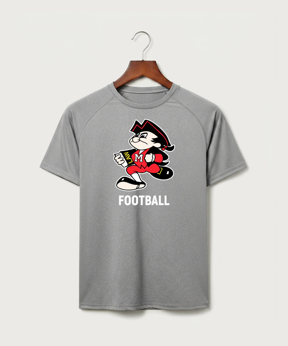John Marshall High School Basketball (Boys) - Gray Tee - Full Front