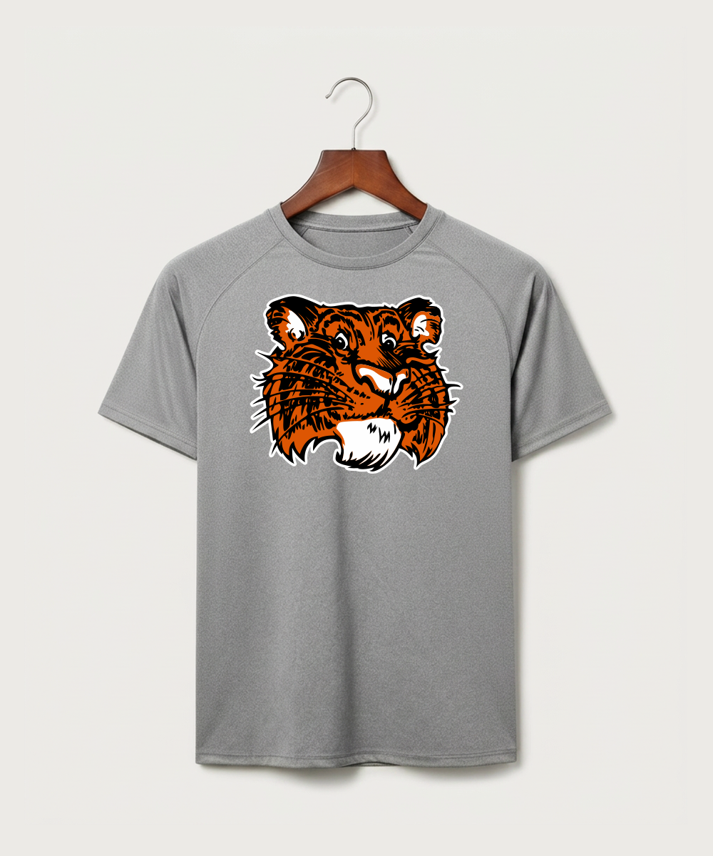 Browerville Public High School Athletics Coed - Gray Tee - Full Front
