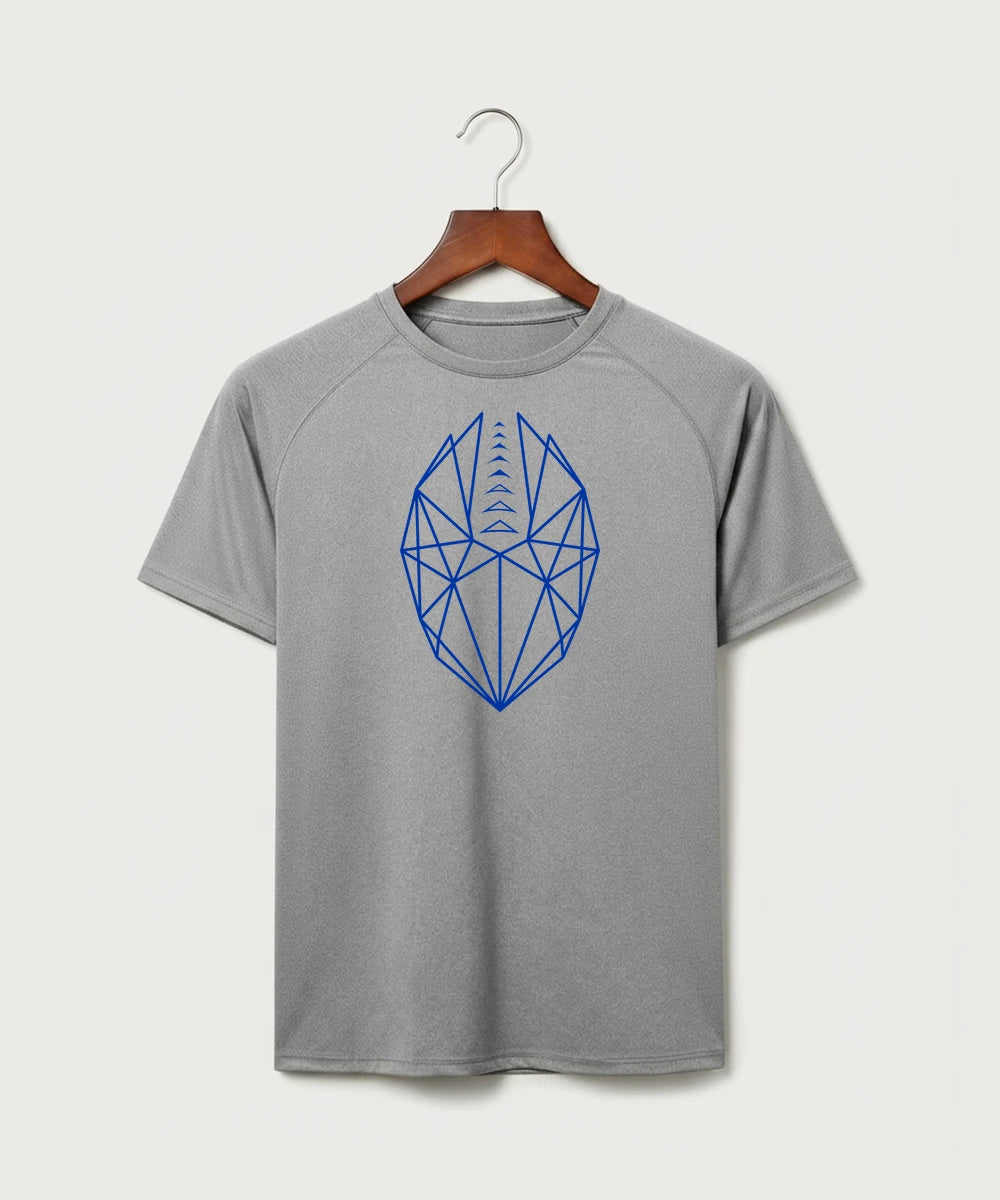 West Bend West High School Football - Gray Tee - Full Front