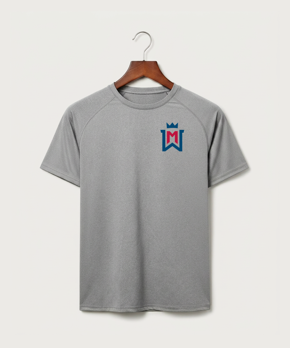 Watertown Mayer High School Football (Boys) - Gray Tee - Left Chest