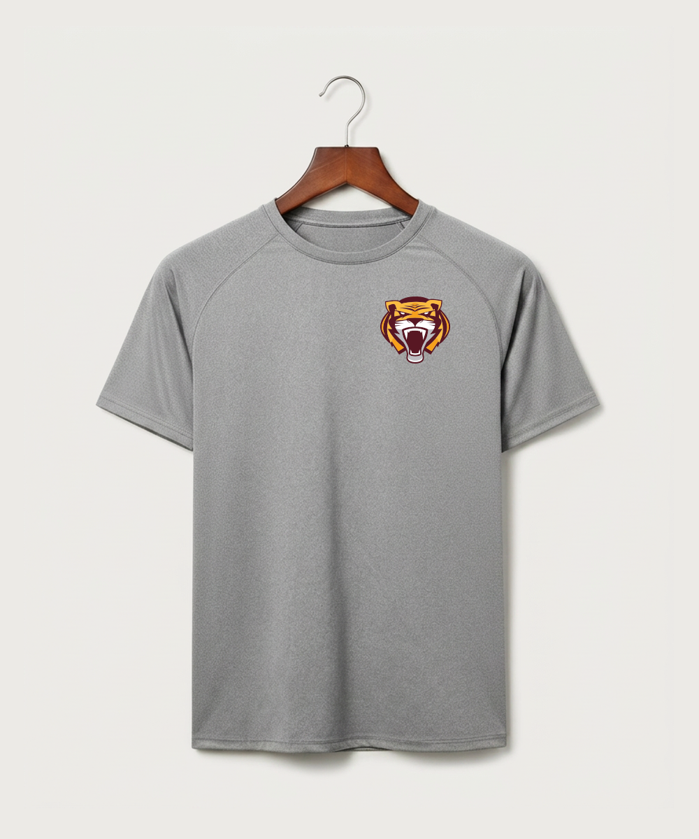 Stewartville High School Tennis (Coed) - Gray Tee - Left Chest