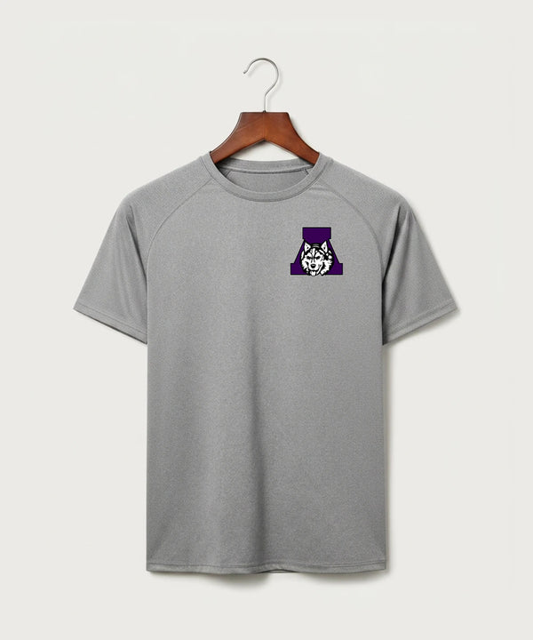 Albany High School Athletics - Gray Tee - Left Chest
