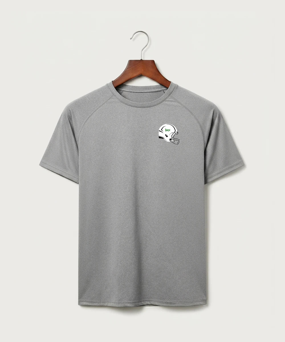 Holdingford High School Football (Boys) - Gray Tee - Left Chest