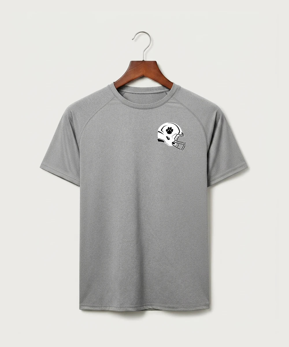 Plainview Elgin Millville H S Football (Boys) - Gray Tee - Left Chest