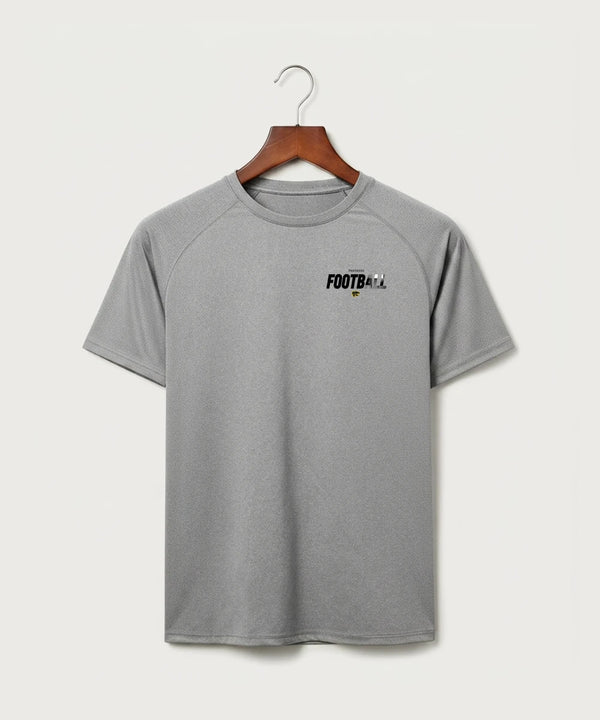 Le-Win Football - Gray Tee - Left Chest