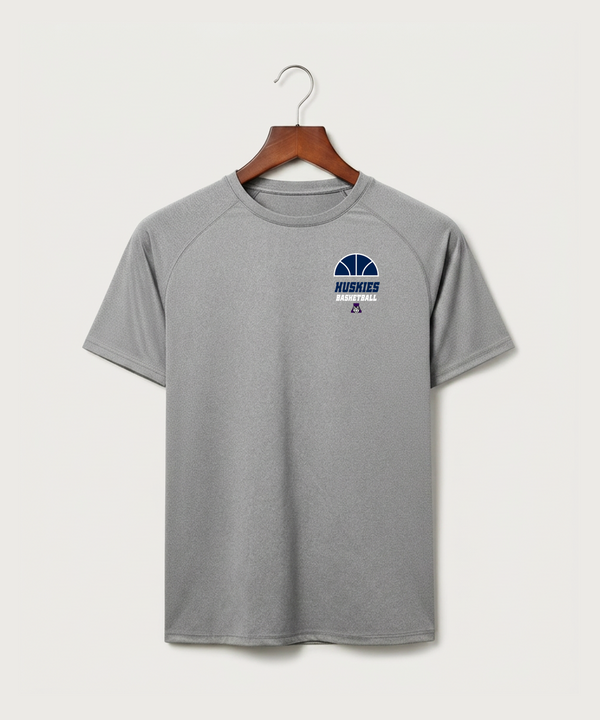 Albany High School Basketball (Boys) - Gray Tee - Left Chest