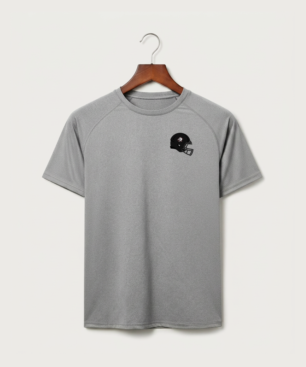 Buffalo High School Football (Boys) - Gray Tee - Left Chest