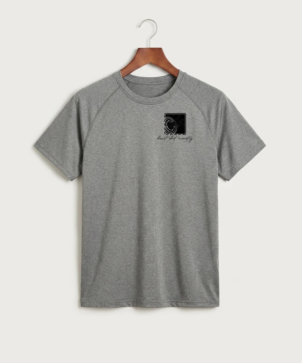 Heart Shot Ministry Archery Team Store - Gray Tee