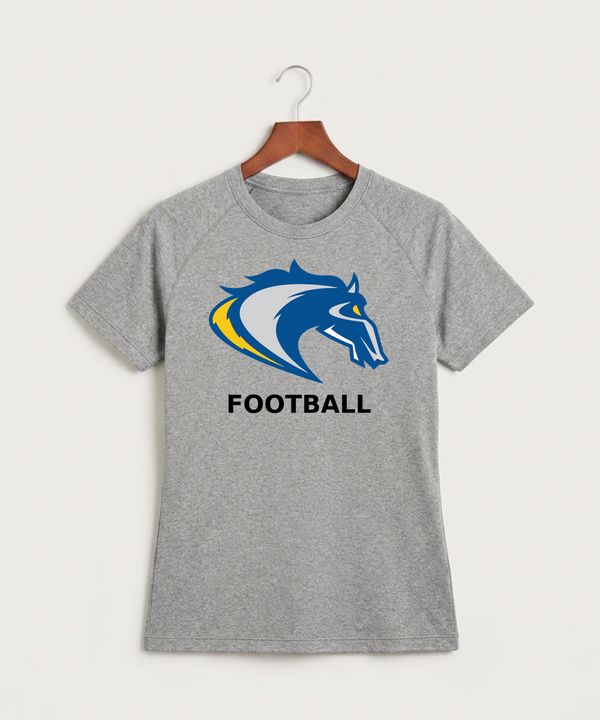 Riverside High School Football general - Gray Tee - Full Front