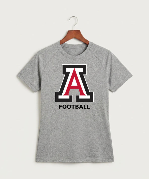 Amboy Football general - Gray Tee - Full Front