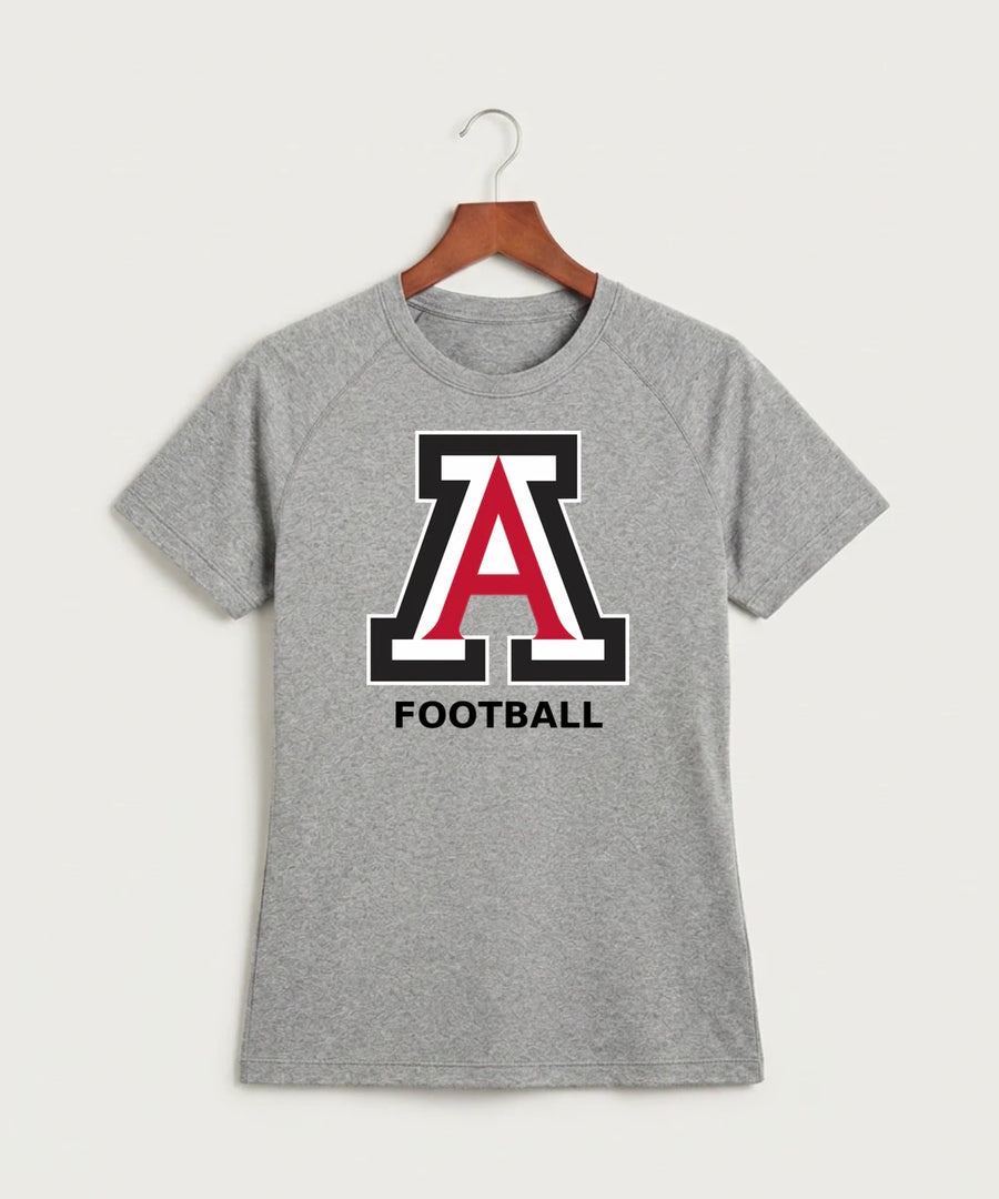 Amboy Football general - Gray Tee - Full Front