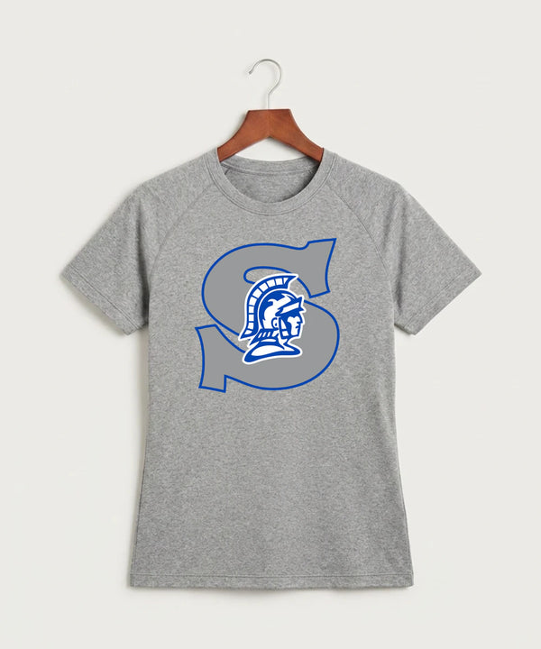 Green Bay Southwest High School Volleyball (Girls) - Gray Tee - Full Front