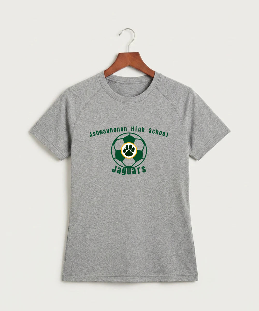 Ashwaubenon High School Soccer (Boys) - Gray Tee - Full Front