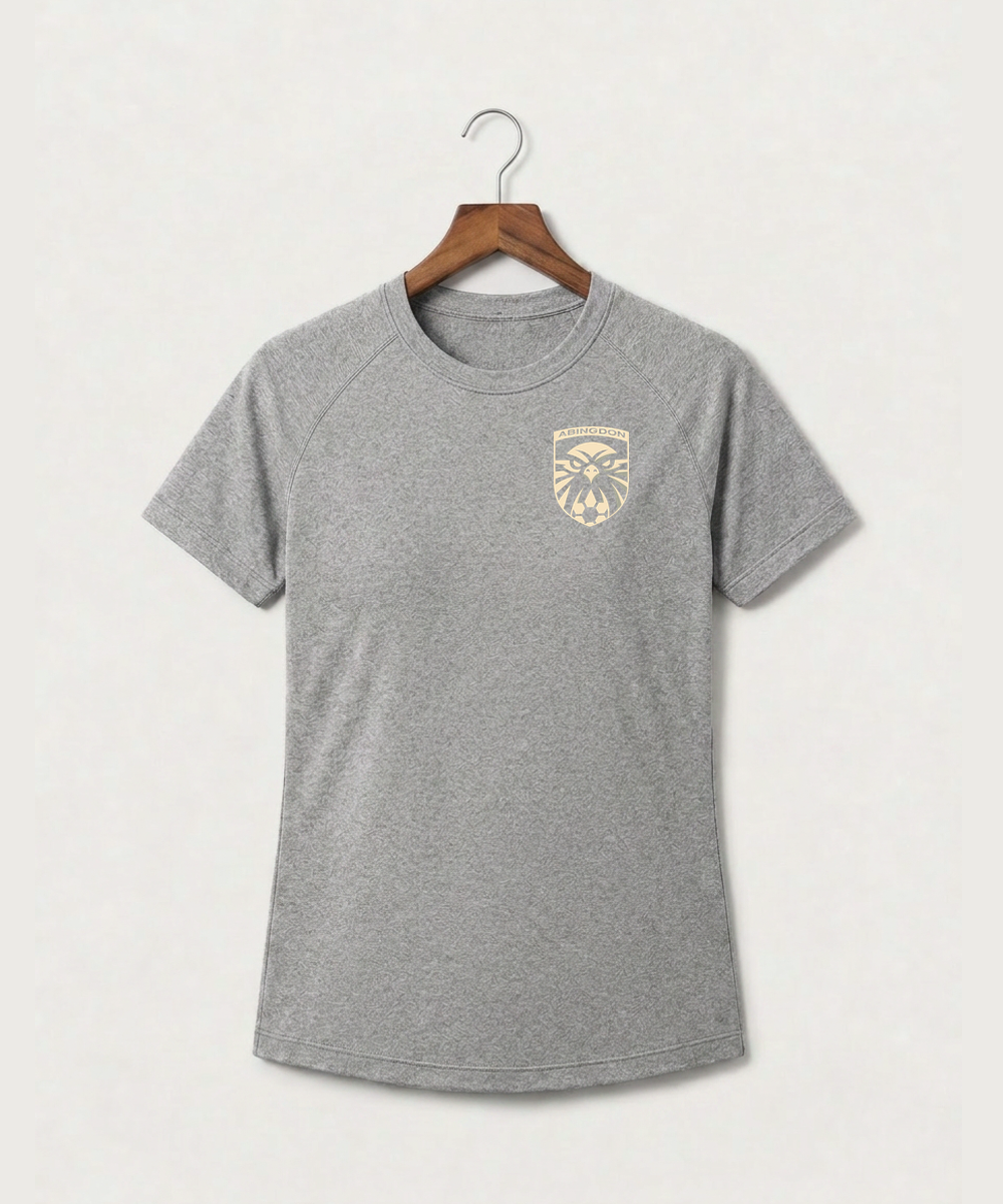 Abingdon High School Football (Boys) - Gray Tee - Left Chest