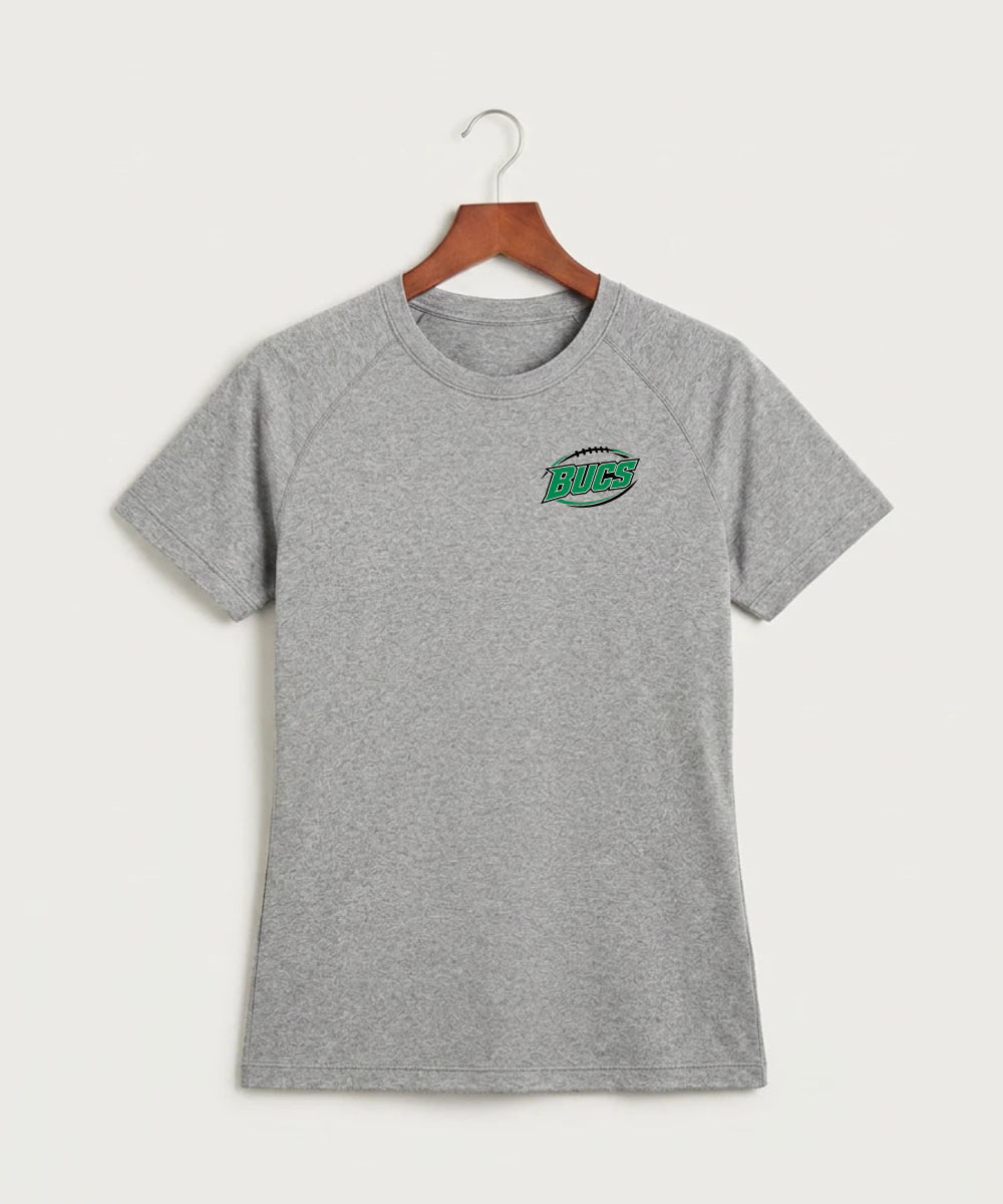 Waterville-Elysian-Morristown High School Football (Boys) - Gray Tee - Left Chest