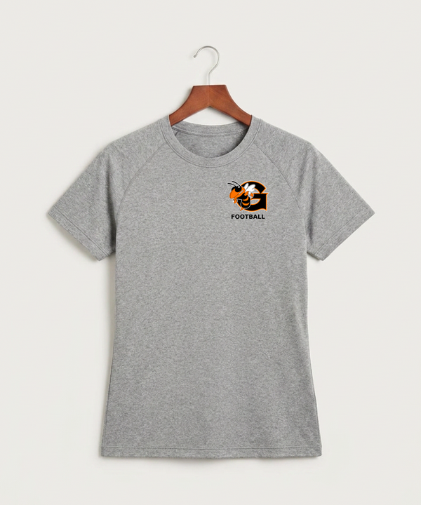 Giltner High School Football - Gray Tee - Left Chest