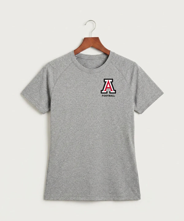 Amboy Football general - Gray Tee - Left Chest