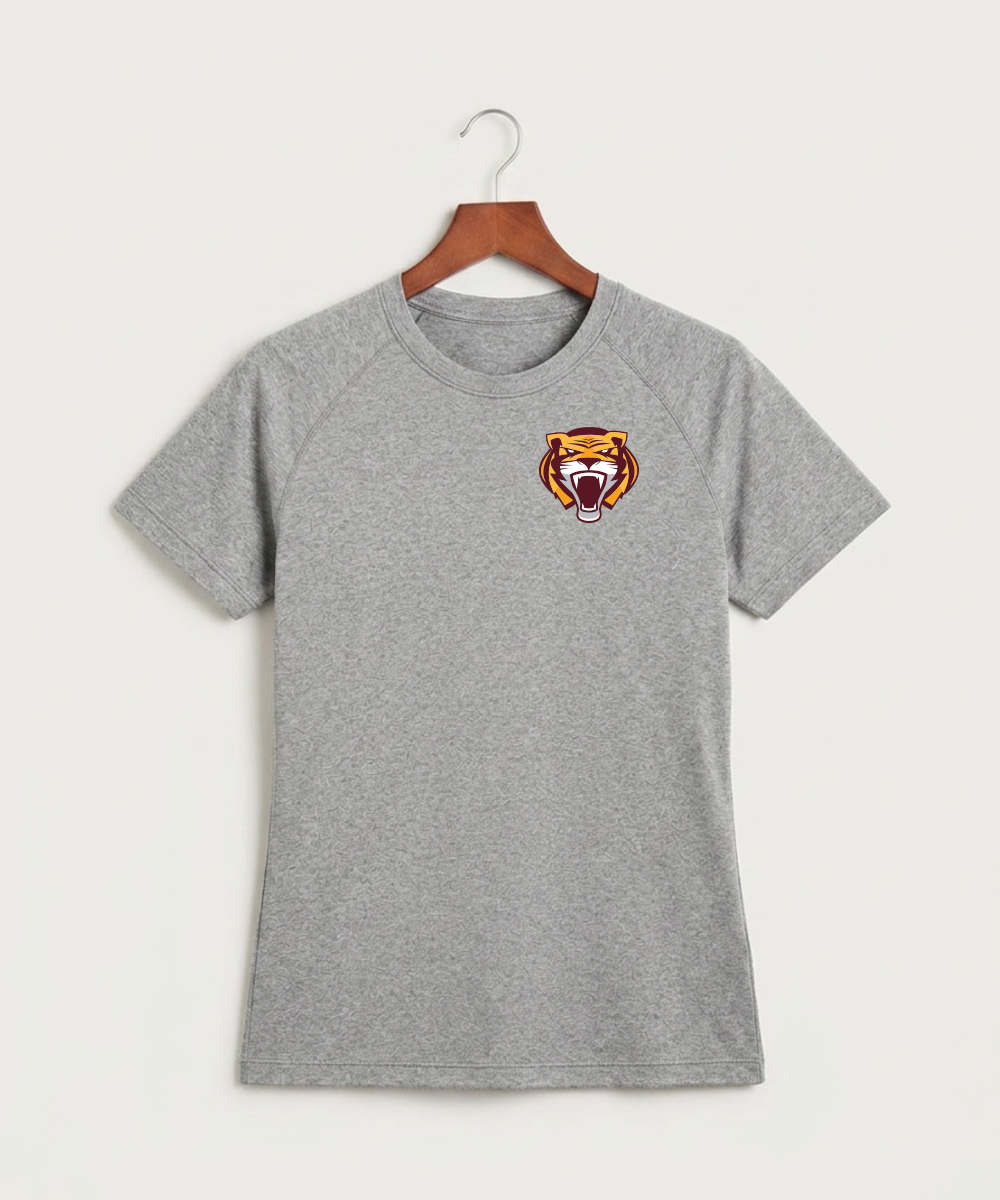 Stewartville High School Tennis (Coed) - Gray Tee - Left Chest