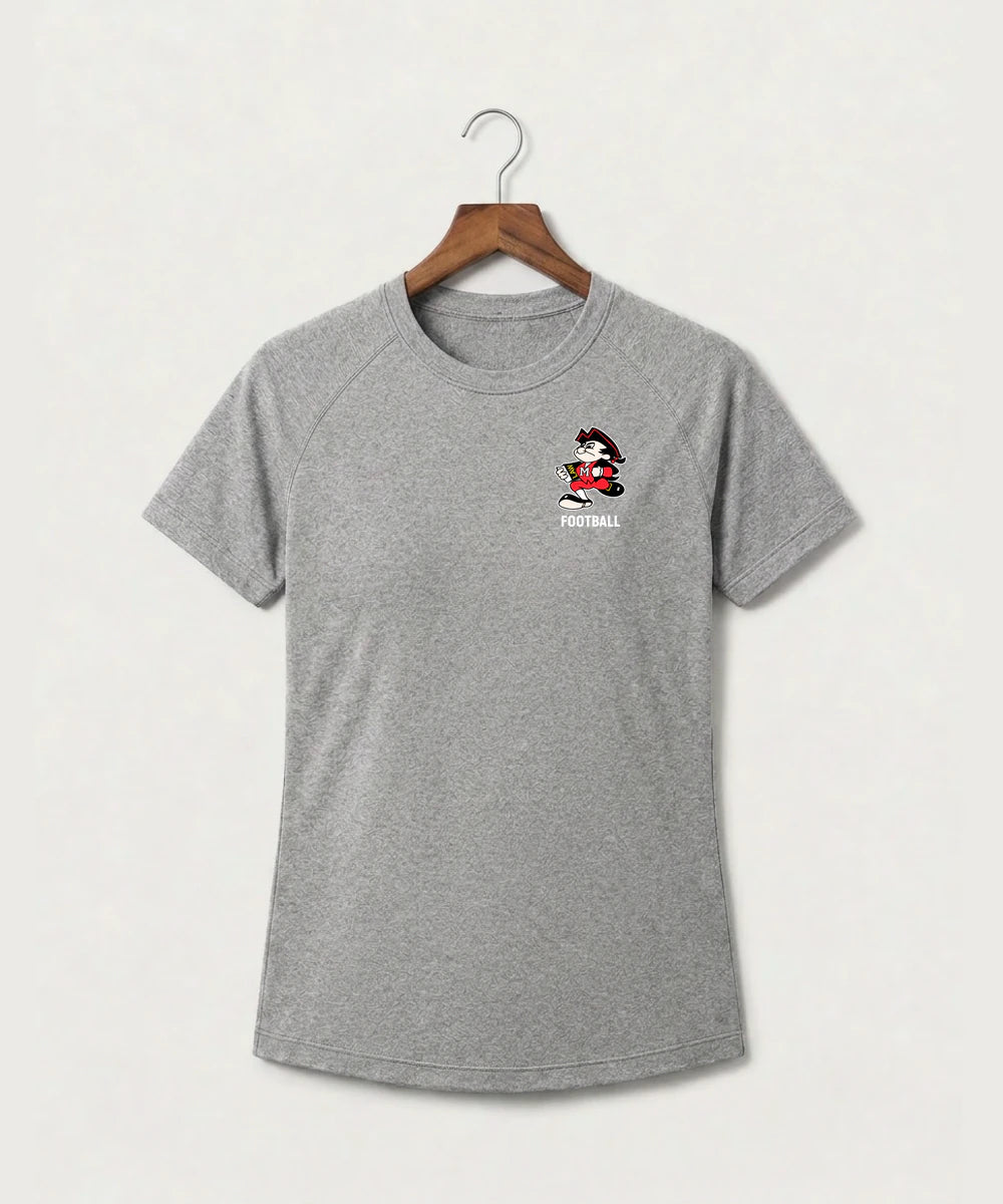 John Marshall High School Basketball (Boys) - Gray Tee - Left Chest