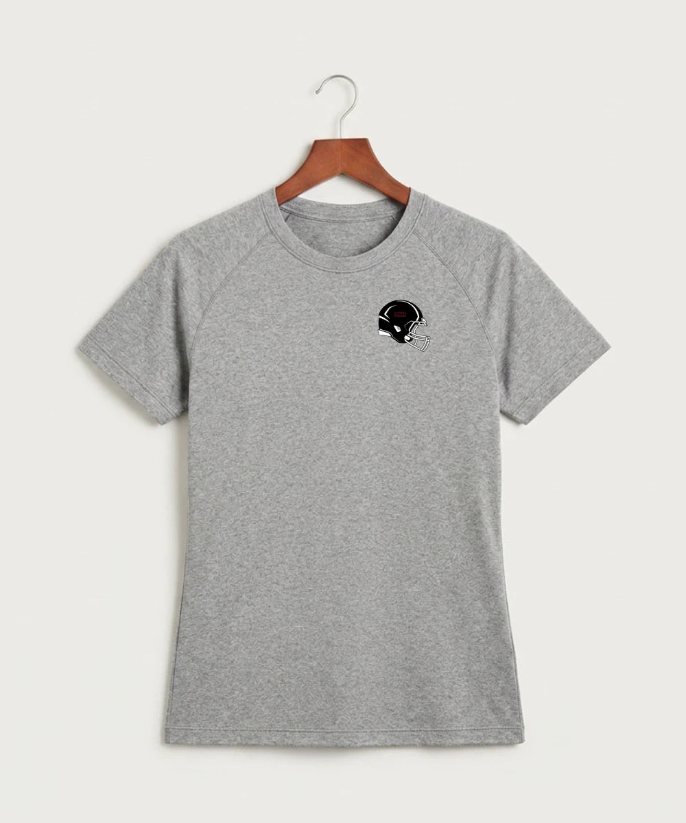 Detroit Lakes Community High School Football (Boys) - Gray Tee - Left Chest