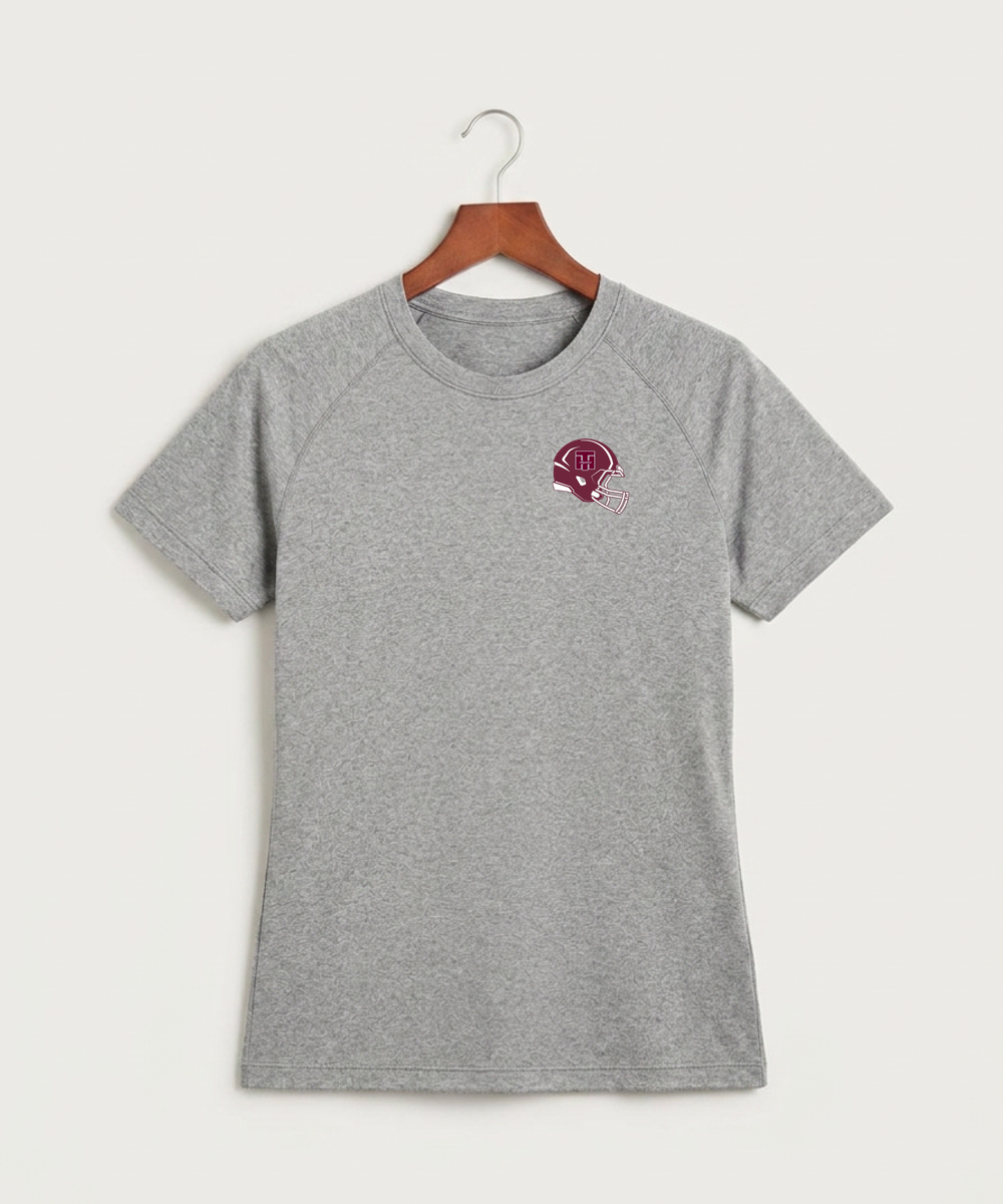 Two Harbors High School Football (Boys) - Gray Tee - Left Chest