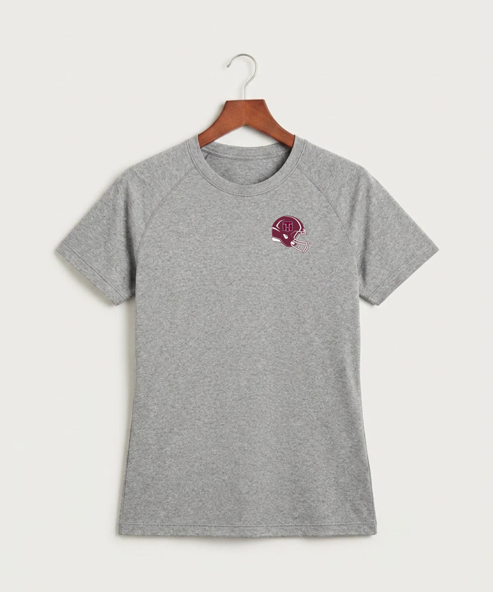 Two Harbors High School Football (Boys) - Gray Tee - Left Chest