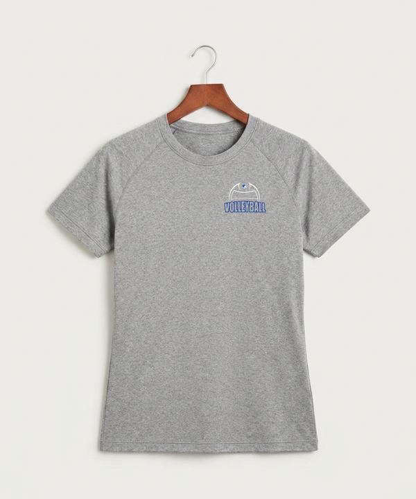 Owatonna High School Volleyball (Girls) - Gray Tee - Left Chest