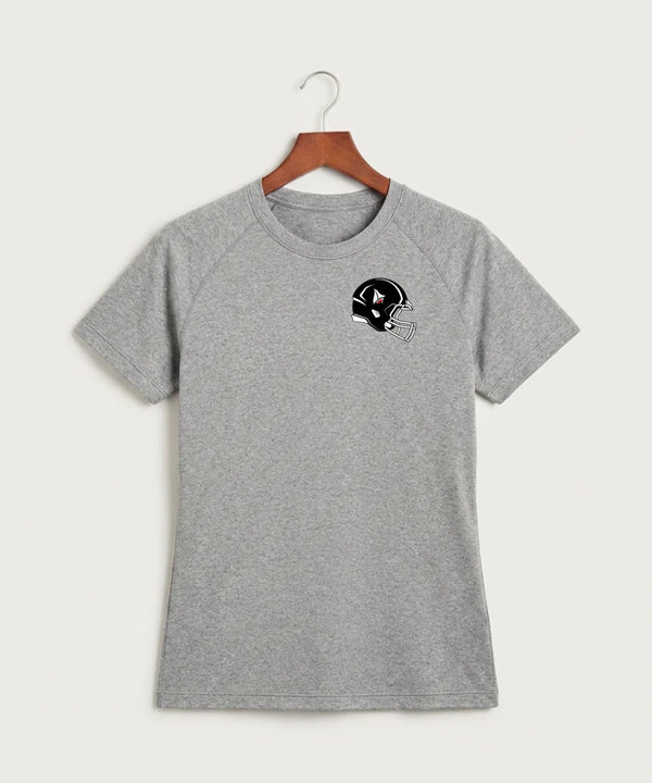 Detroit Lakes Community High School Football (Boys) - Gray Tee - Left Chest