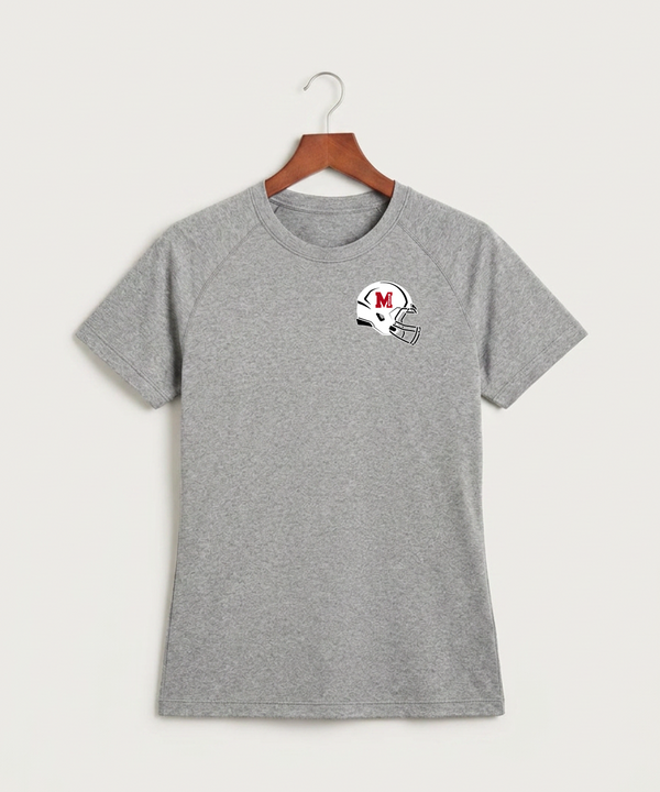 Mcgregor High School Football (Boys) - Gray Tee - Left Chest