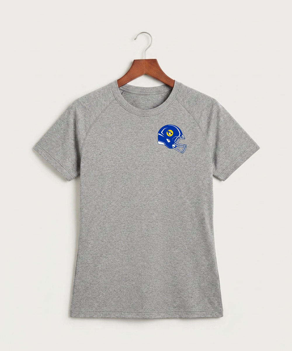 Waseca High School Football (Boys) - Gray Tee - Left Chest