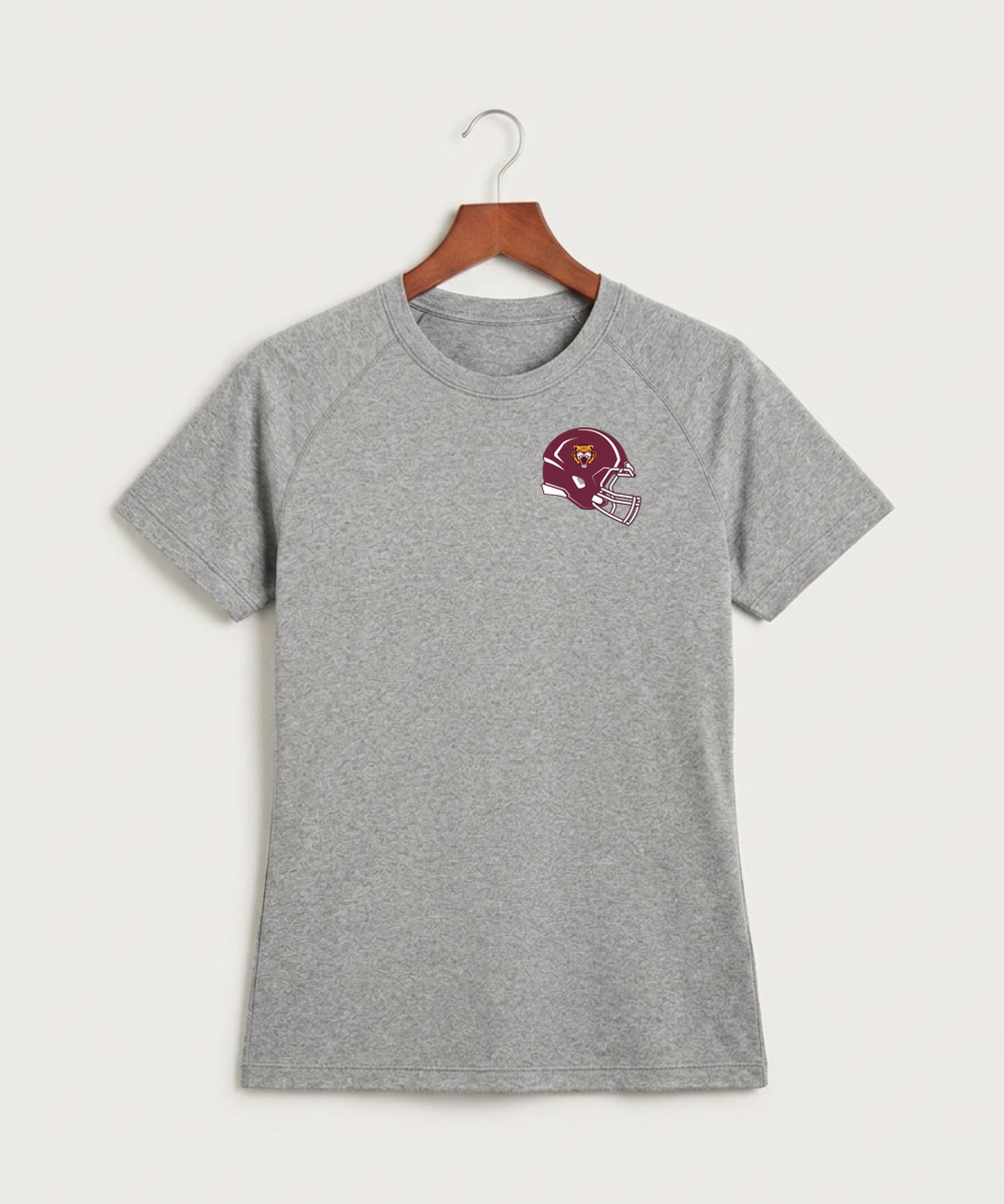 Stewartville High School Football (Boys) - Gray Tee - Left Chest