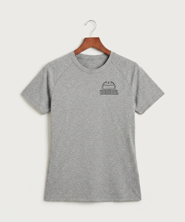Kingsland High School Volleyball (Girls) - Gray Tee - Left Chest
