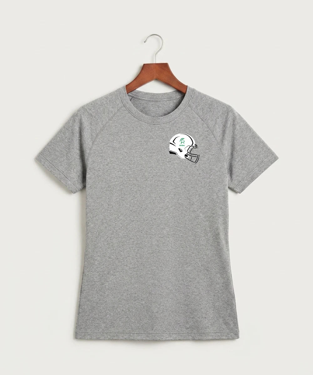 La Crescent-Hokah High School Football (Boys) - Gray Tee - Left Chest