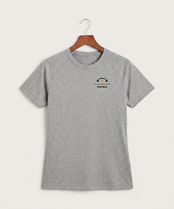 Howard Lake Waverly Winsted High School Football (Boys) - Gray Tee - Left Chest