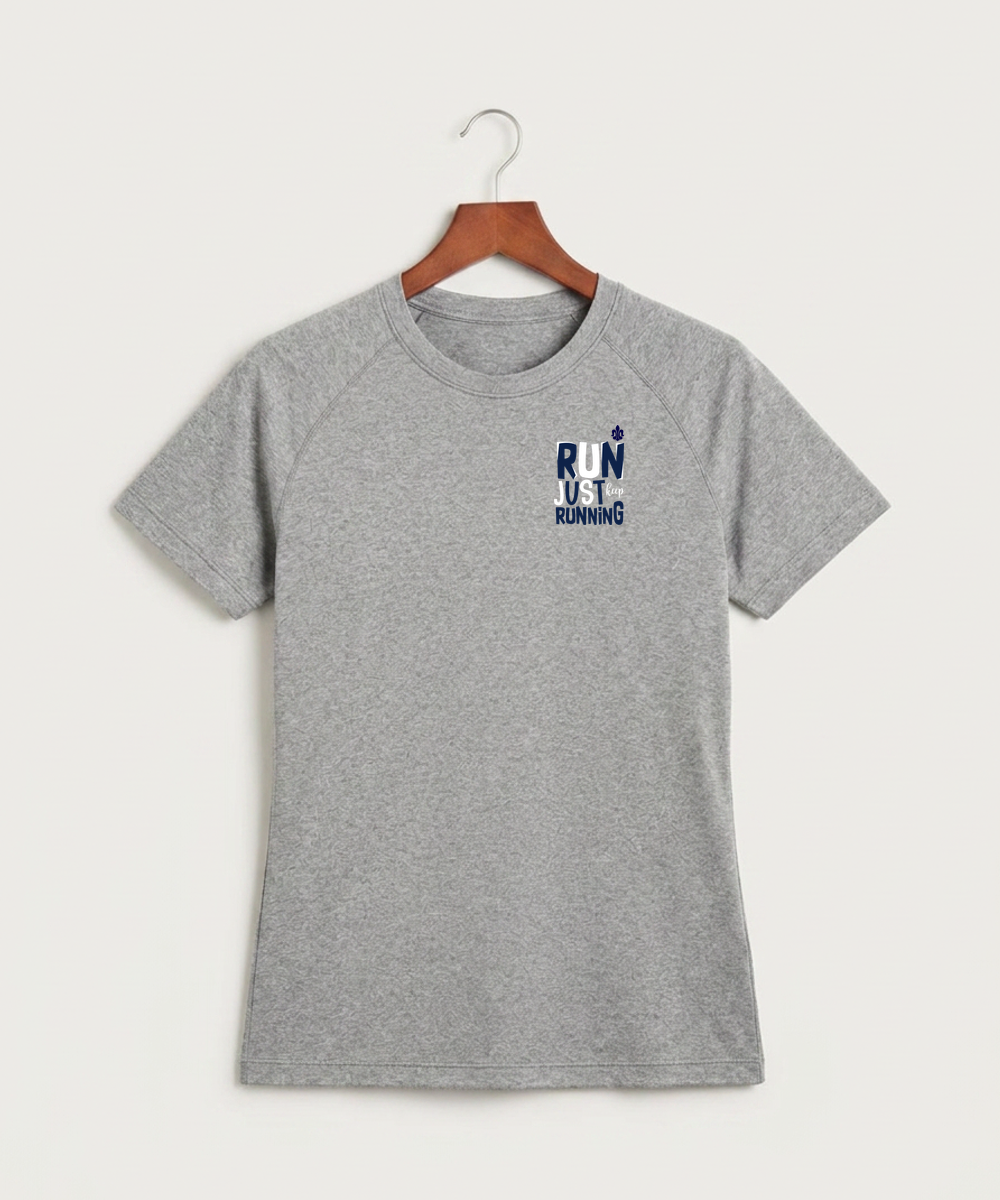 Saint Peter High School Athletics - Gray Tee - Left Chest