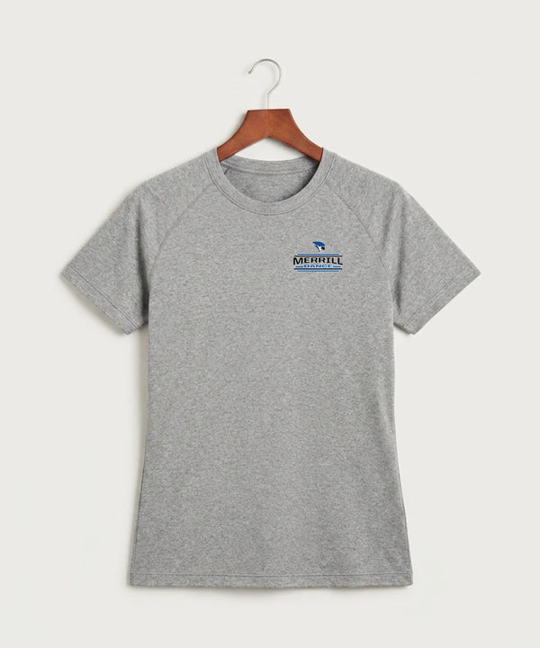 Merrill Dance and Cheer - Gray Tee - Left Chest
