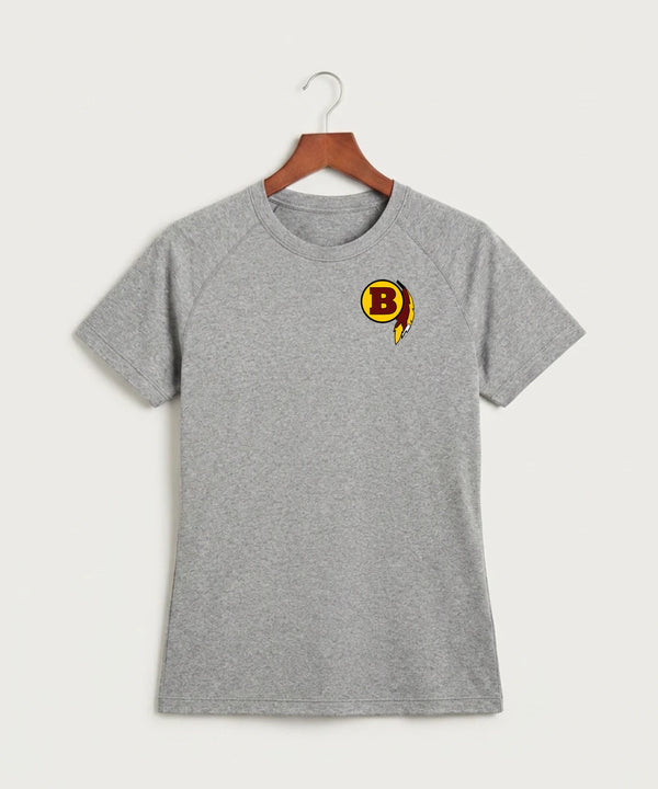 Benson High School Football (Boys) - Gray Tee - Left Chest