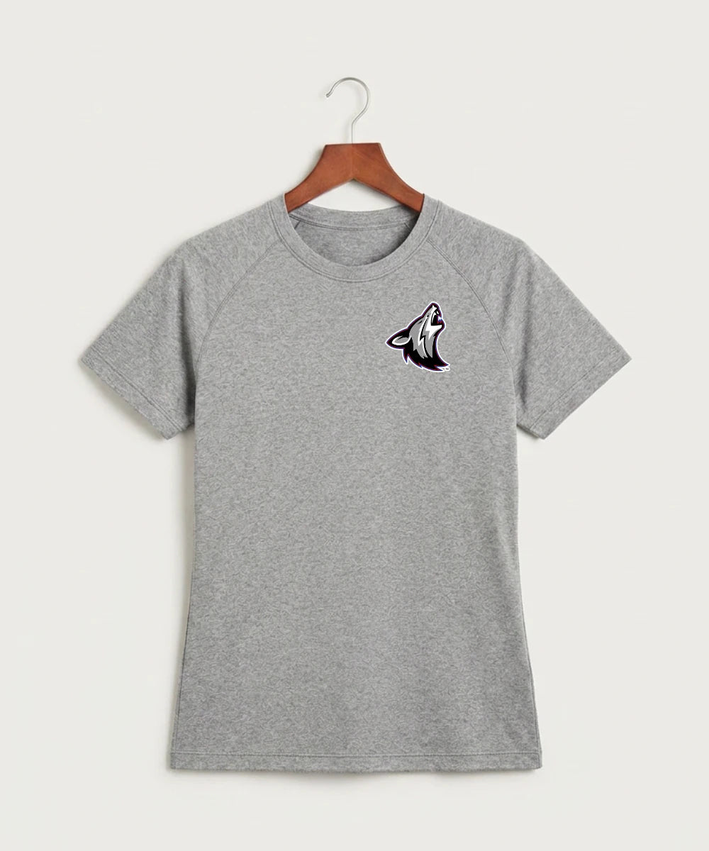 Heron Lake-Okabena High School Football (Boys) - Gray Tee - Left Chest