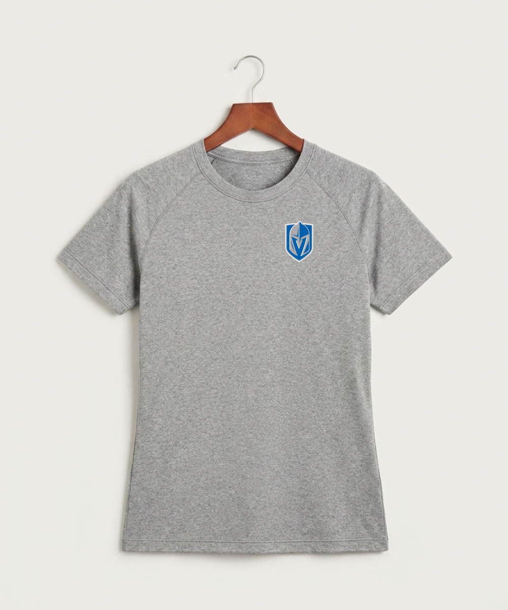 Lake Crystal-Welcome-Memorial High School Football (Boys) - Gray Tee - Left Chest