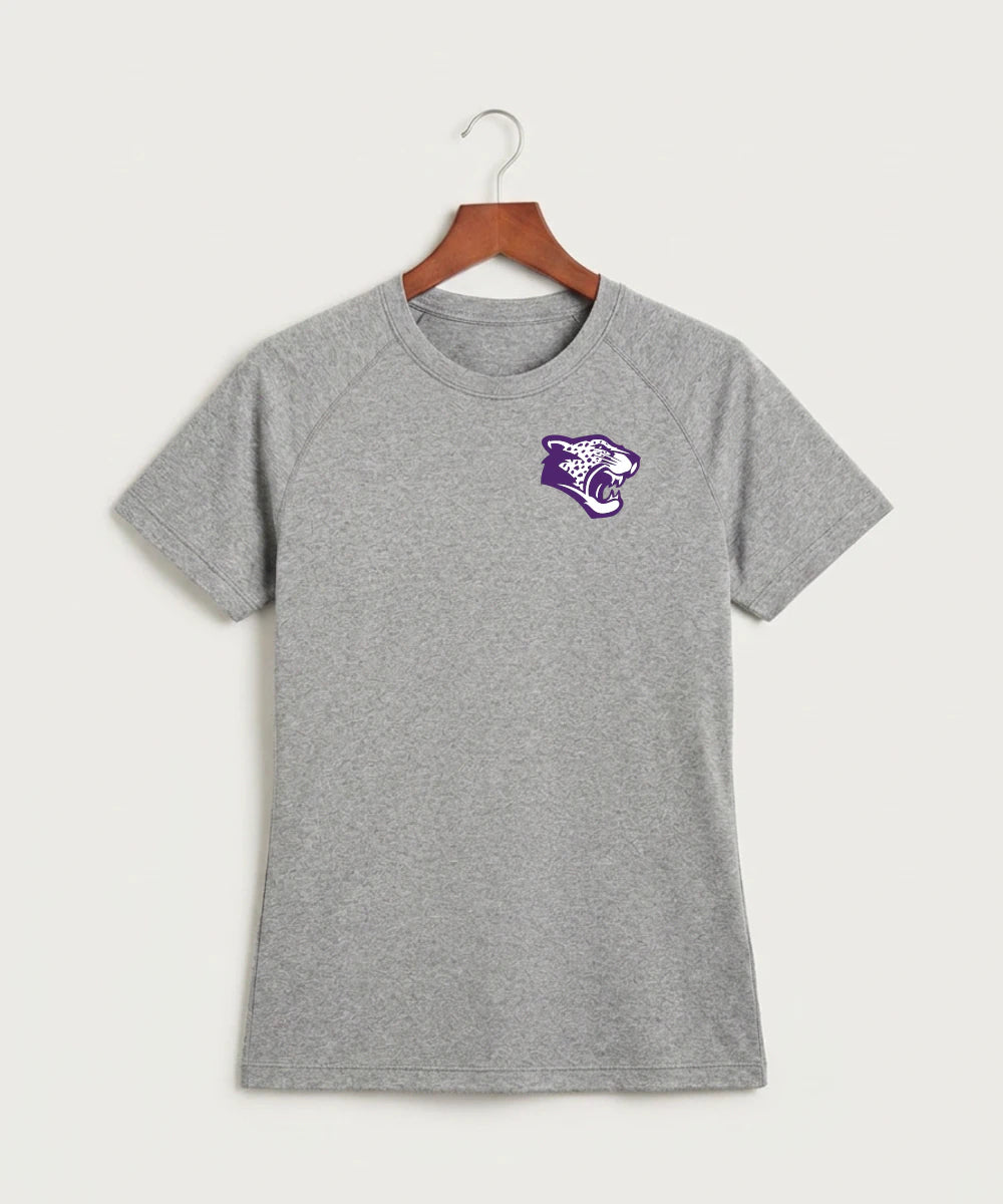 Granada-Huntley-East Chain/Truman Football (Boys) - Gray Tee - Left Chest