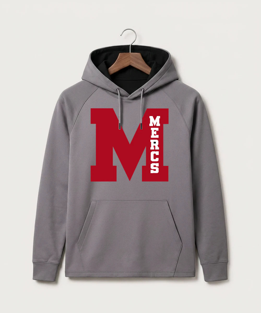 Mcgregor High School Football (Boys) - Gray Hoodie - Full Front