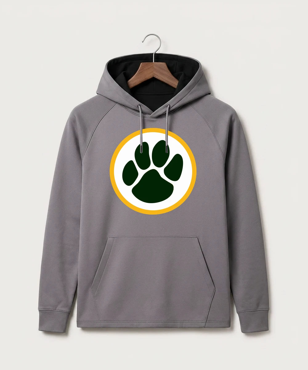 Ashwaubenon High School Football (Boys) (Sandbox) - Gray Hoodie - Full Front