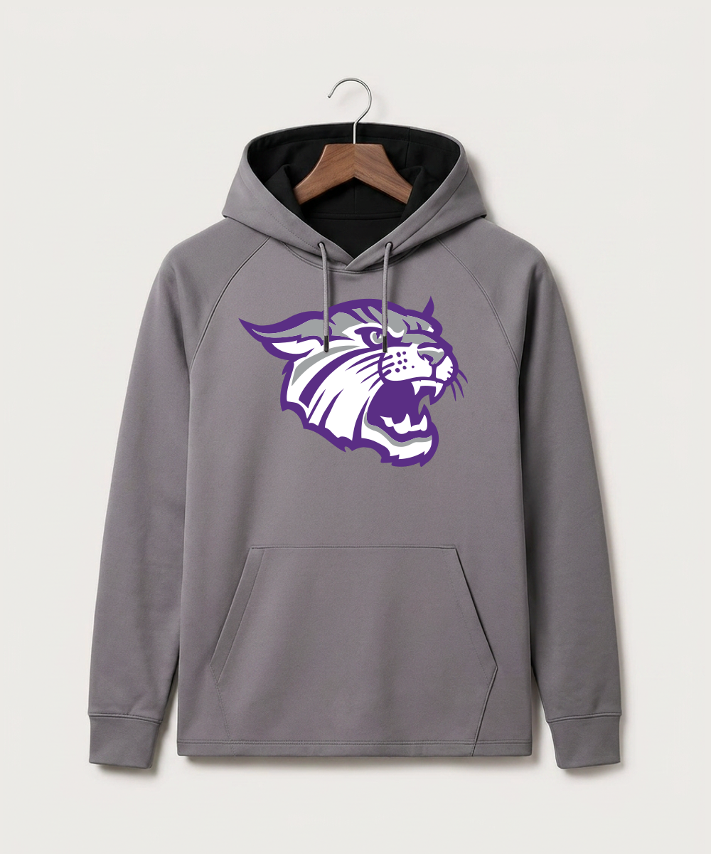 Goodhue High School Volleyball (Girls) - Gray Hoodie - Full Front